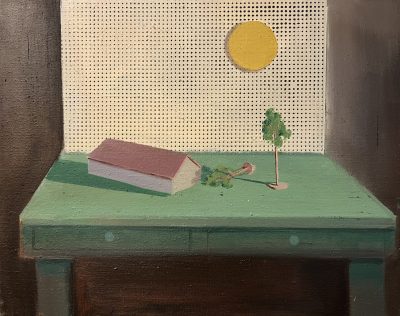 table&sun, 40x50 cm, oil on canvas,2026