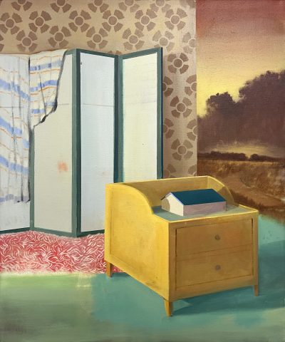 in erwartung, 120x100cm, oil on canvas,2026